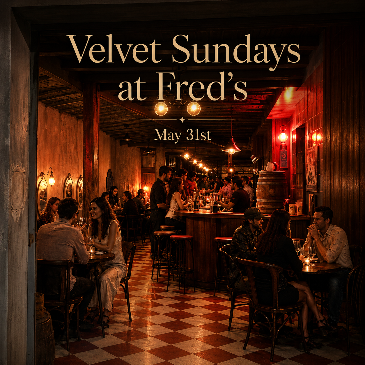 Velvet Sundays at Fred’s