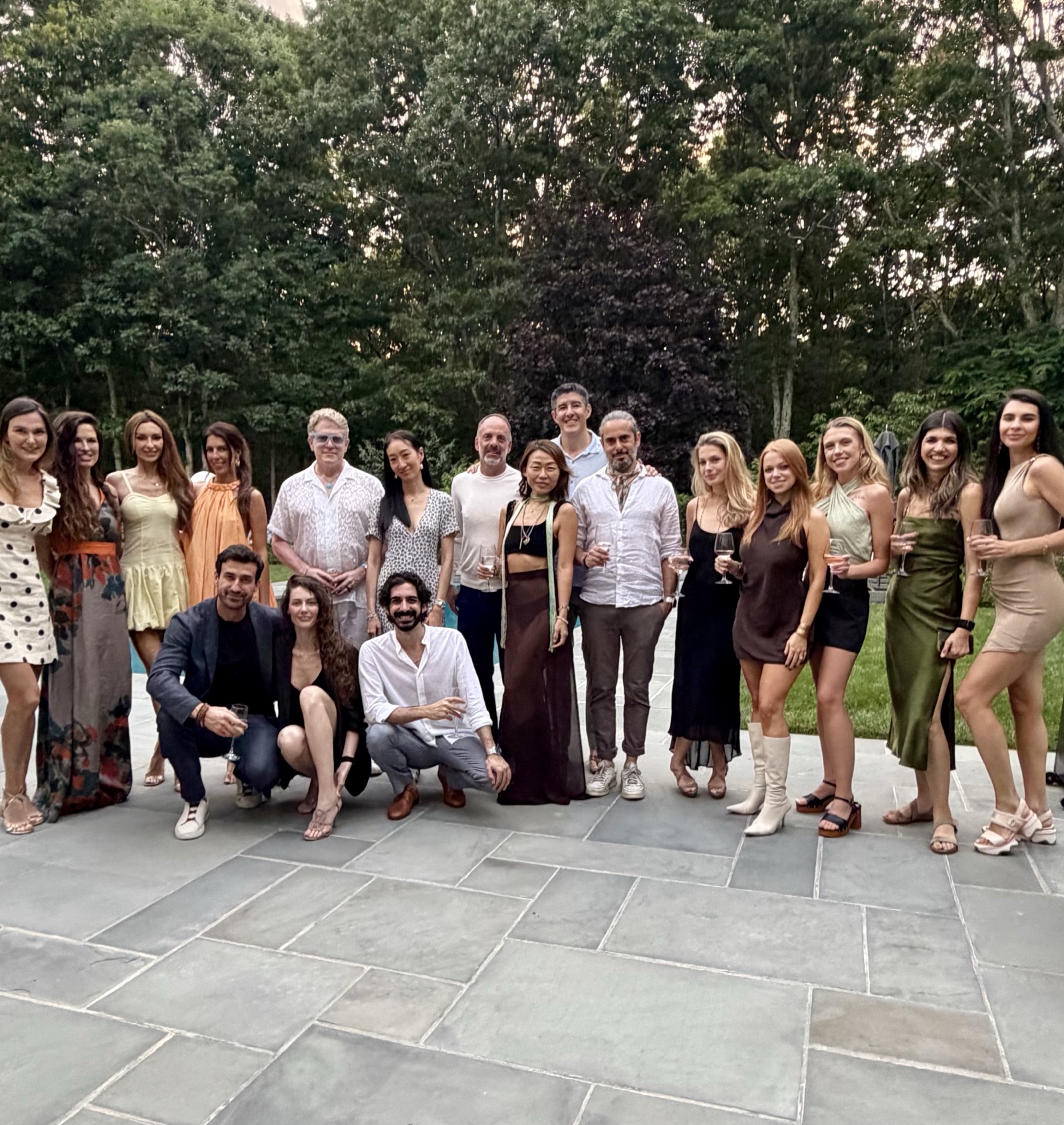 Guests together at a Velvet Ties Hamptons Weekend