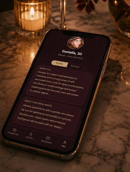 Velvet Ties private member app preview